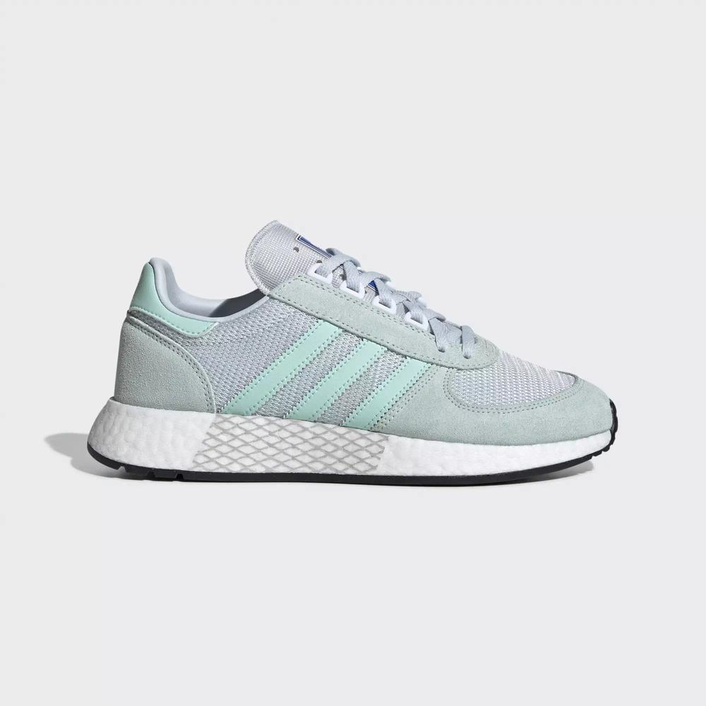 Adidas Marathon Tech Tenis Verdes Para Mujer (MX-52768)